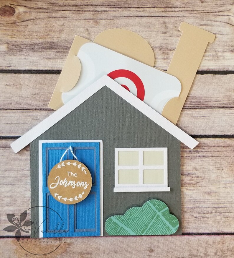 House Gift Card Holder Housewarming Gift new House Owner Etsy