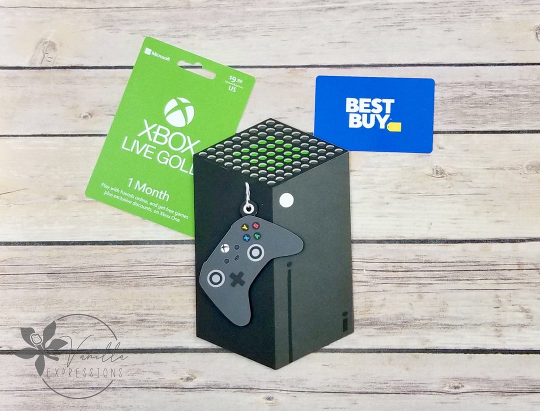 Xbox Series X Gift Card Holder Xbox Gift Card Holder Video Game Gift