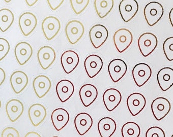 Mini Foil Planner Sticker 1 cm, 77 pcs GPS Location Pin | Travelling | Destination | map | Travel Icon