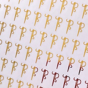 Mini Foil Planner Sticker 1 cm, 72 pcs Needle and Thread | Sewing | Hobby | Activity | Crafting | Craft Icon