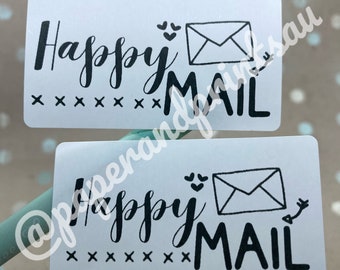 Happy Mail Sticker | Small Business Packaging (50-100 pcs)