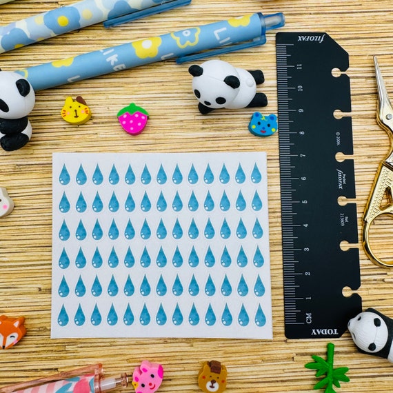 Water Droplet | Nature Sticker Sheet Water Droplet | Nature Sticker Sheet