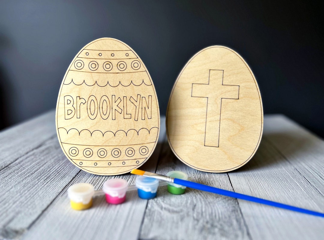 Personalized Easter DIY Paint Kits, Easter Basket Stuffers, Paint Your