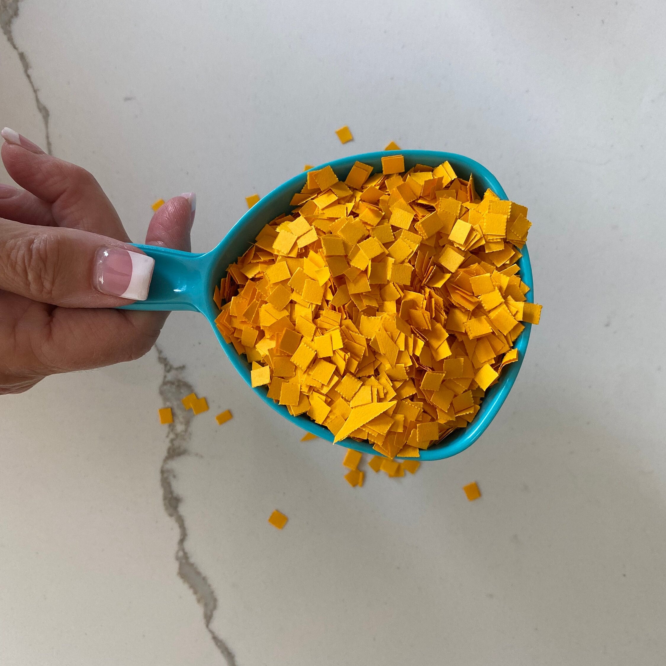 Bulk Handmade Paper Confetti|gold|birthday Confetti,gift Packaging ...