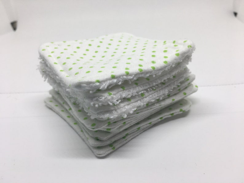 Reusable Face Pads with Calico Wash Bag Zero Waste Makeup ...