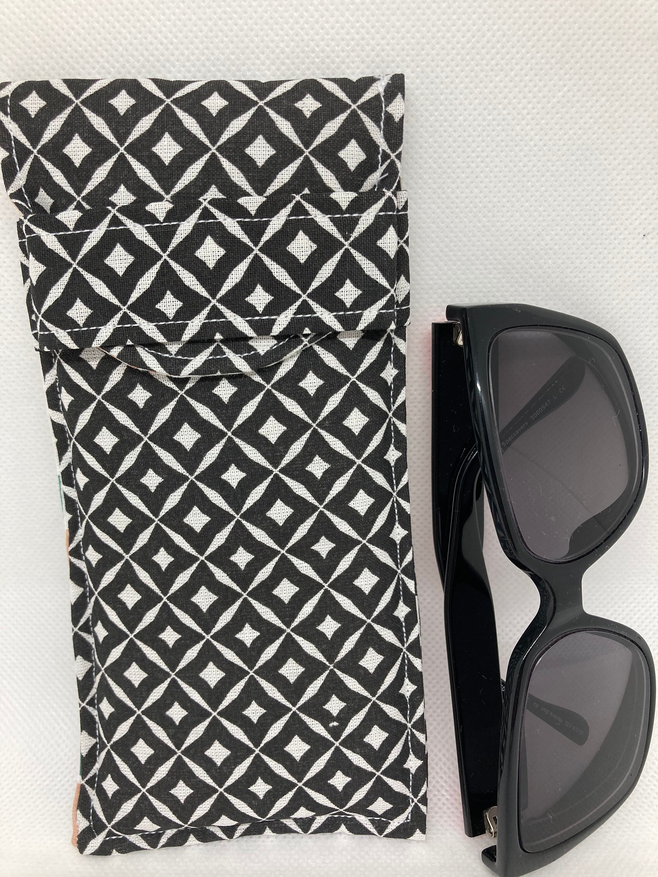 Funda de gafas de tela caja de gafas de lectura estuche de Etsy