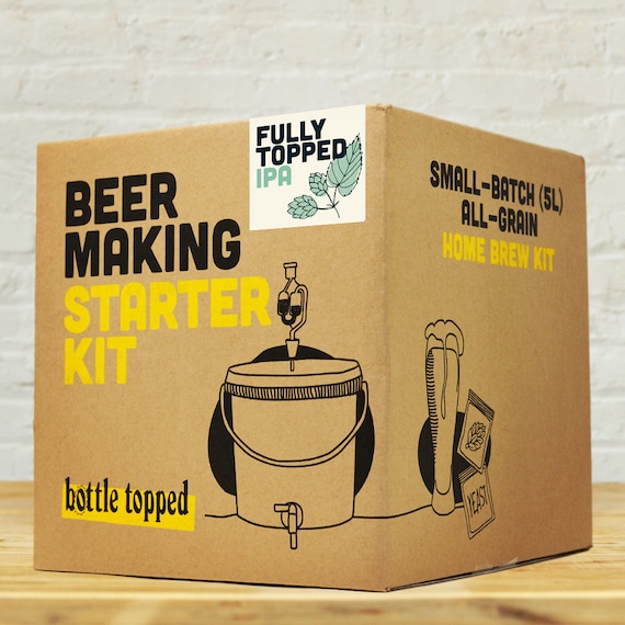 IPA Home Brew Starter Kit Beer Making Kit to Brew 5L of Beer at Home Make Your Own Craft Beer Beer Gift, Gifts for Men, Gifts for Dad - Etsy