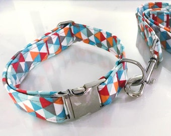 Geometrische Hundehalsband