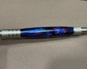 Blue and Red click Pen