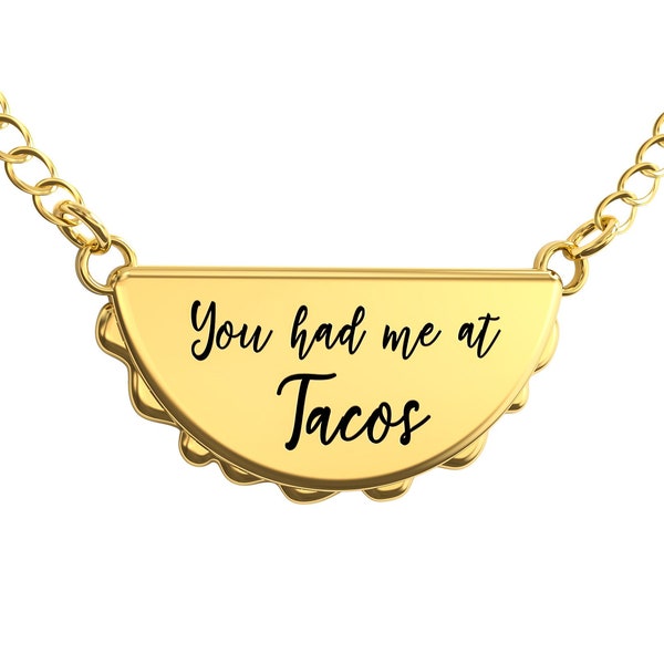 Taco Necklace Etsy