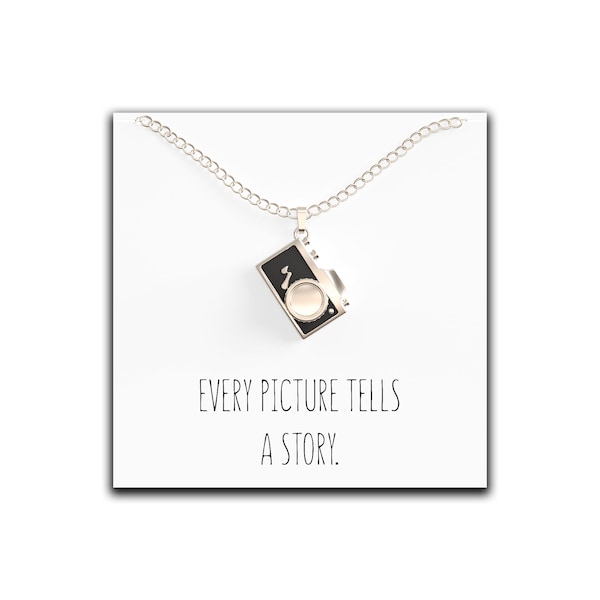 Camera Necklace - Etsy