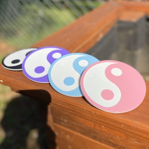 Bogg Taschenanhänger Yin & Yang / Hochwertige Farbe! / Bogg Taschenanhänger / Bogg Taschenanhänger / Bogg Bag Accessories / Pool Taschenanhänger / Einfach Südsee