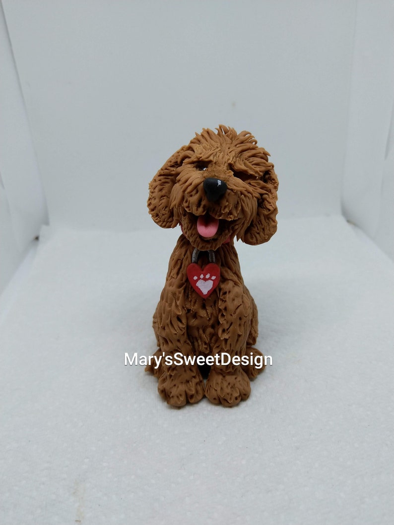 Waffle the Wonder Dog TV Show Cake Topper Handmade Edible Birthday Cake