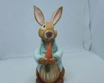Handmade edible Peter rabbit  cake topper,  Fondant party theme  Birthday Decoration