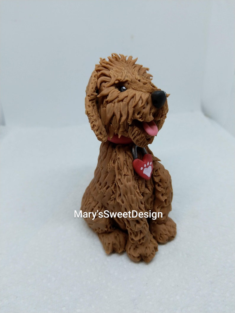 Waffle the Wonder Dog TV Show Cake Topper Handmade Edible Birthday Cake