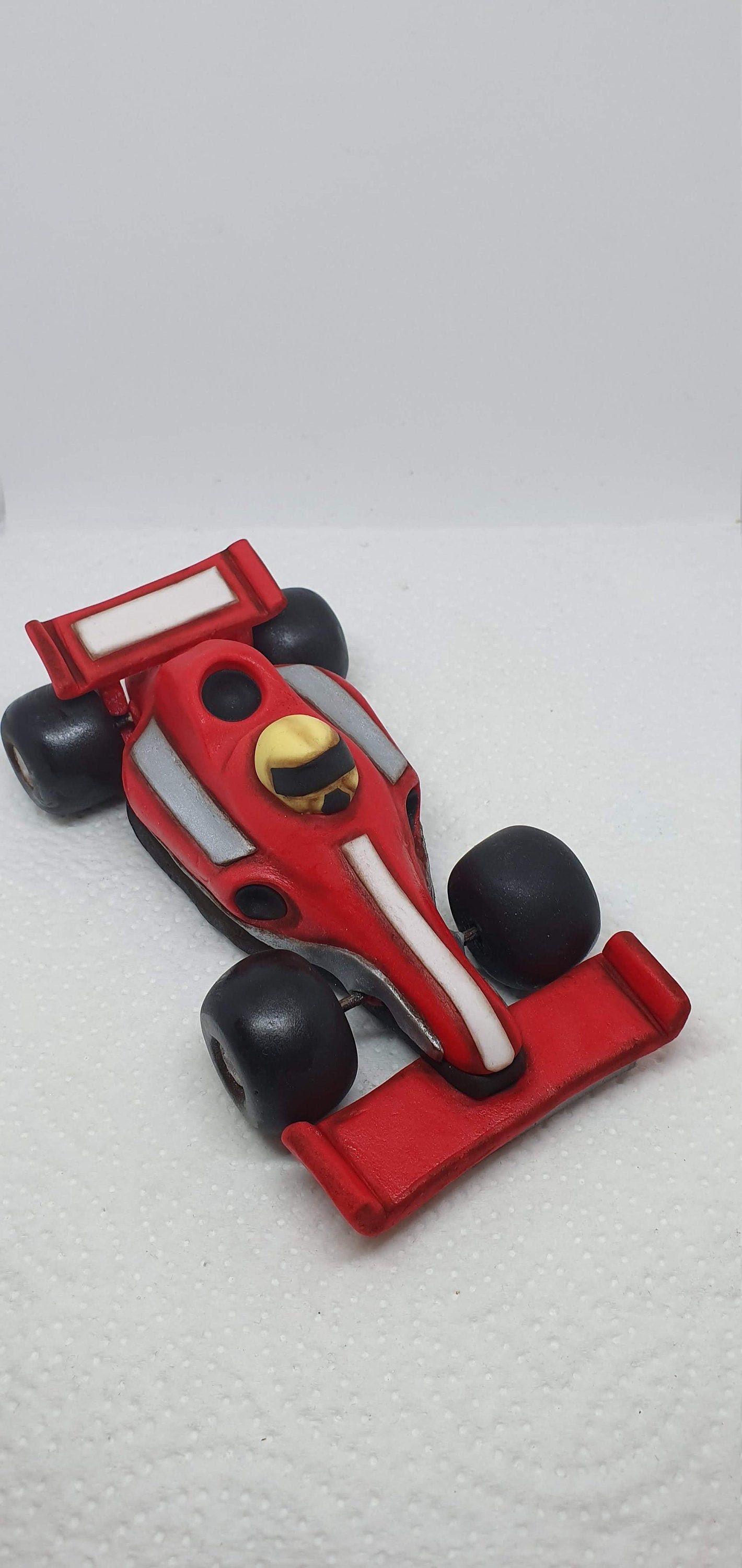 Edible Handcrafted Formula 1 Ferrari Racing Car - CakeCentral.com