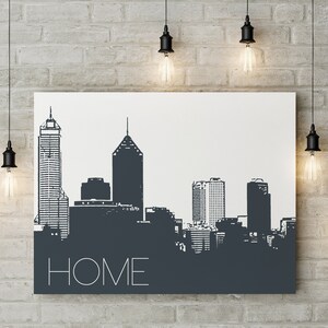 Perth Skyline Printable, Custom colors
