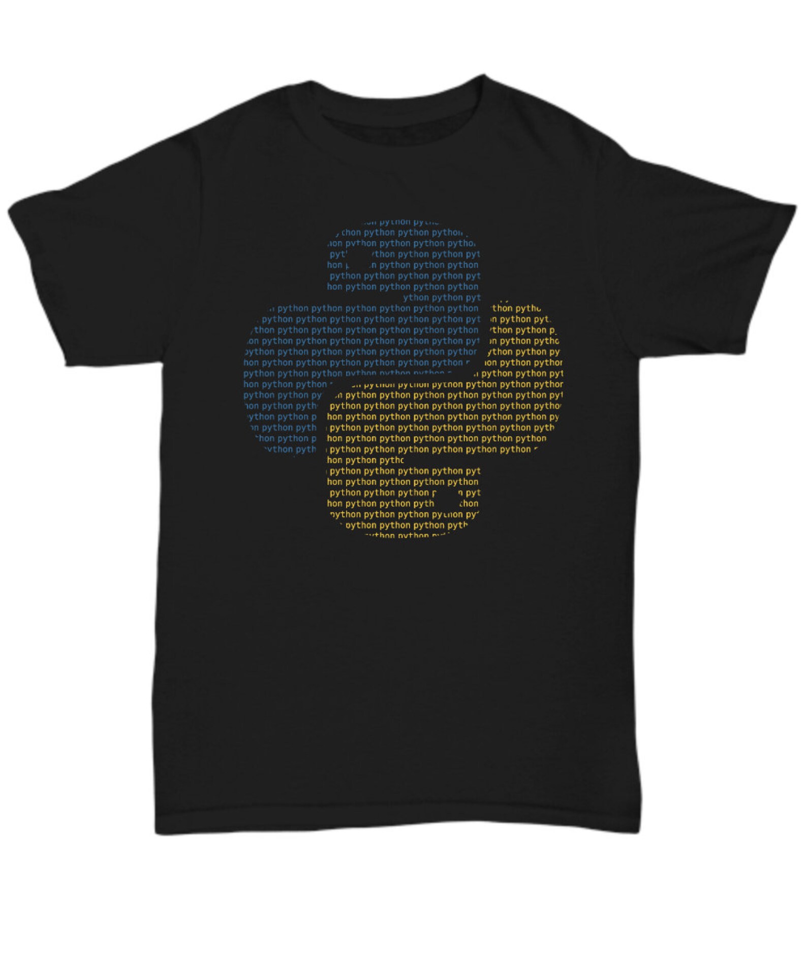 Python Programming Language T-shirt Unisex Black & Navy - Etsy