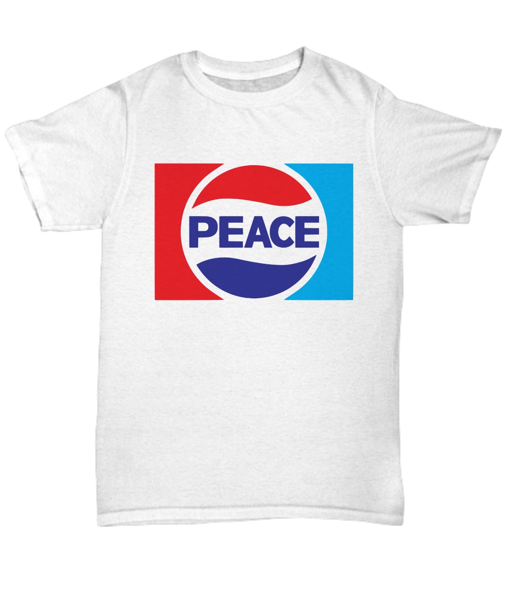 Discover Frieden Pepsi Parodie T-Shirt