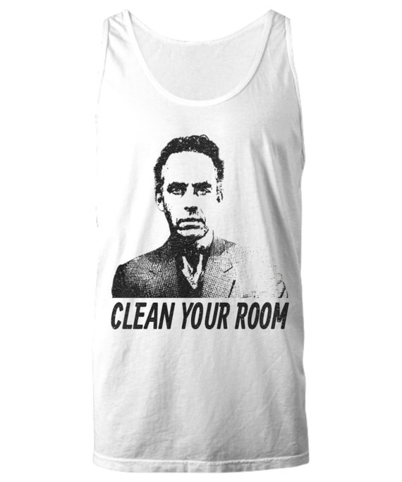 Jordan B Peterson Clean Your Room Tank Top