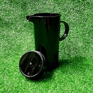 DANSK tall pitcher with bowl lid