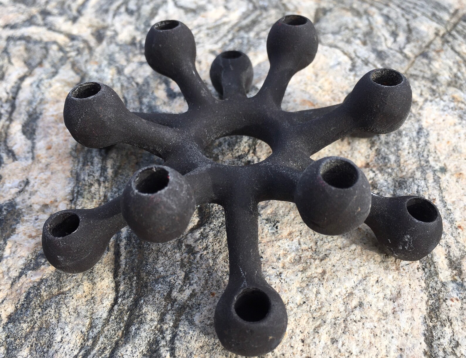 Dansk Spider Cast Iron Candle Holder Jens Quistgaard Design Etsy