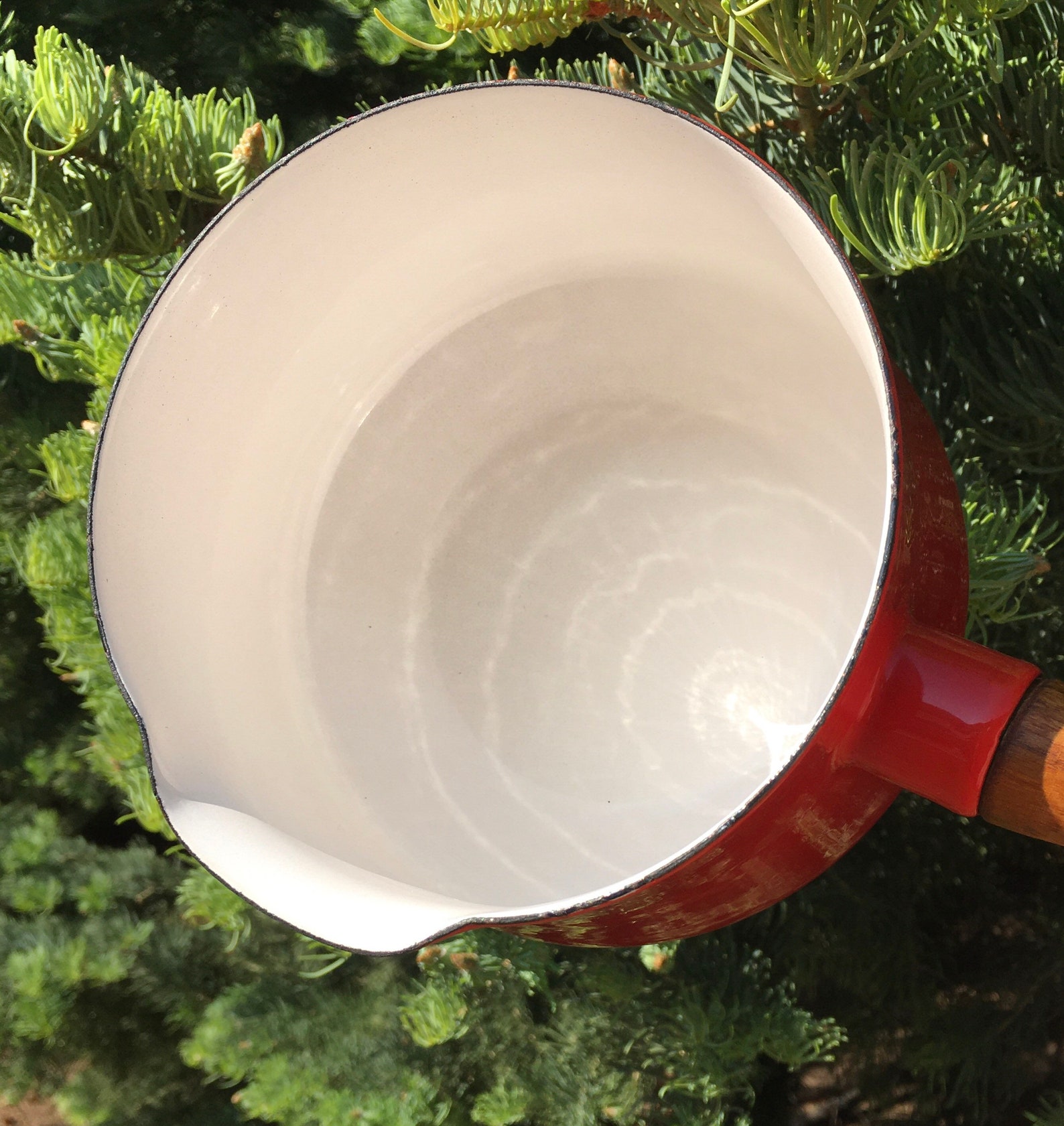 Dansk kobenstyle vintage 1960s butter warmer red and white Etsy