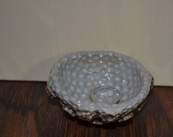 Handmade ceramic ring dish
