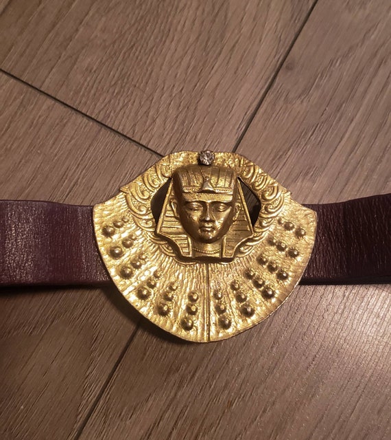 80s Egyptian buckle belt