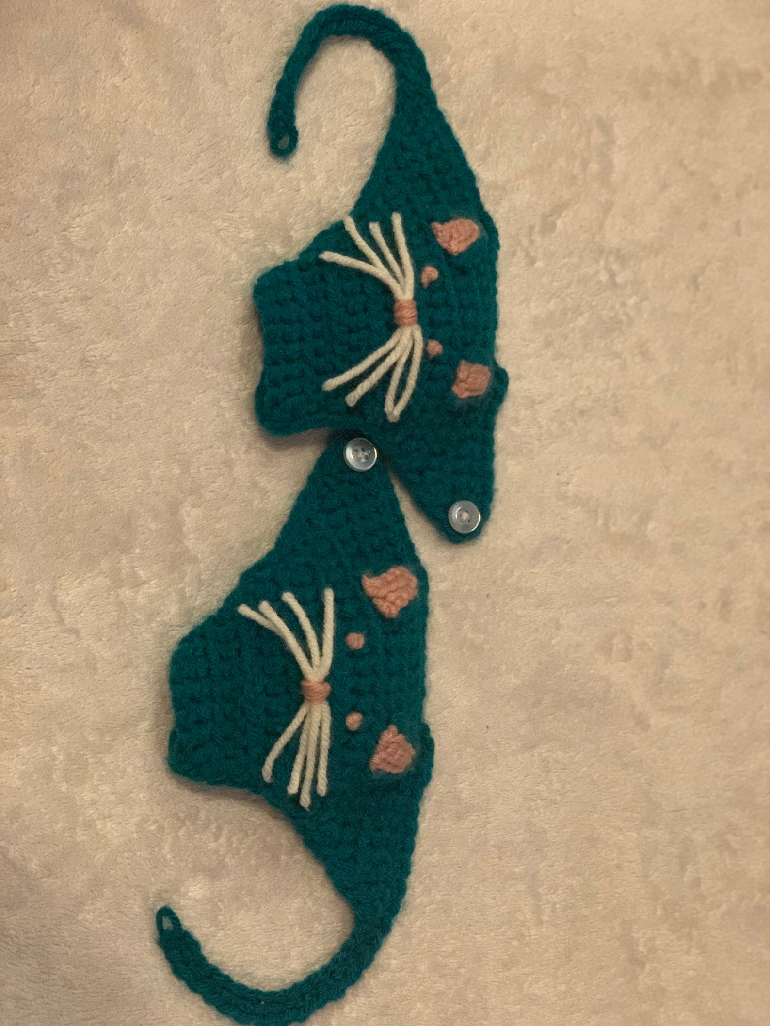 Crocheted Kitty Toe Guard Cozy Etsy