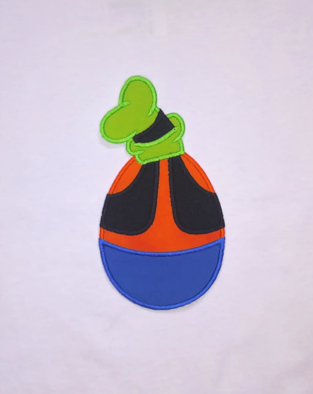 Goofy Easter Egg Applique and Embroidery Design 4x4 5x7 and Etsy