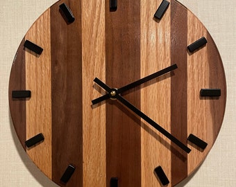 Wood Wall Clock | Wooden Clock | Wood Clock | Wall Clock | Walnut Clock | Oak Clock | Silent Clock | Oak Wall Clock | Walnut Wall Clock