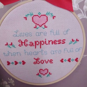Hoop Art Quote, Hand Embroidered Wall Art, Motivational Quote, Hoop Wall Hanging, Positive Quote, Inspiration Quote,