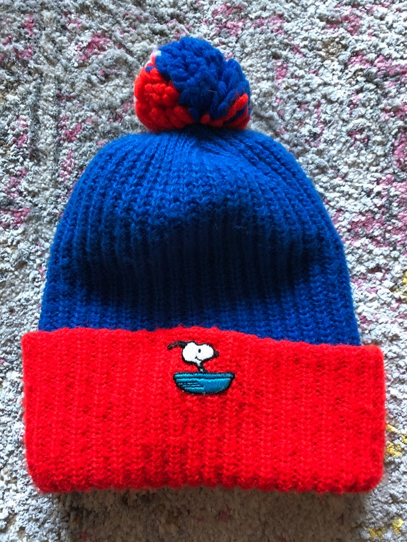 Vintage Snoopy Winter Cap