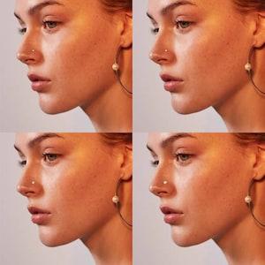 Minimalist best sale nose stud
