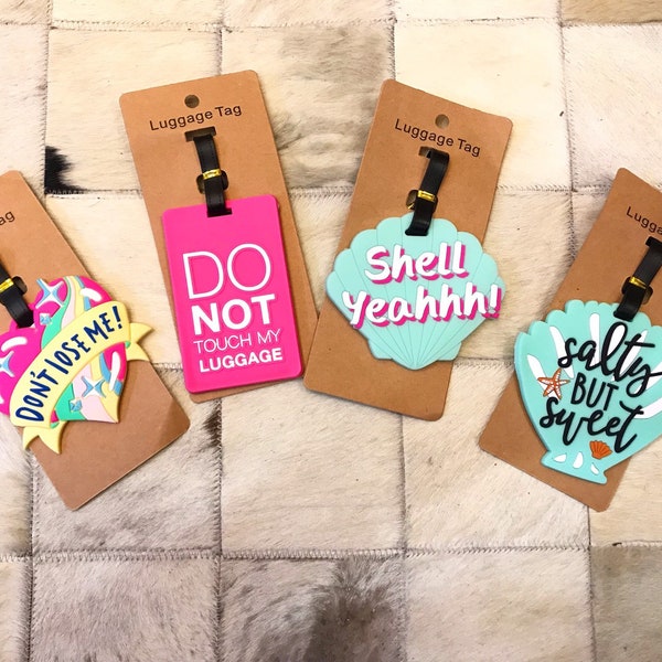 Funny Luggage Tags - Etsy