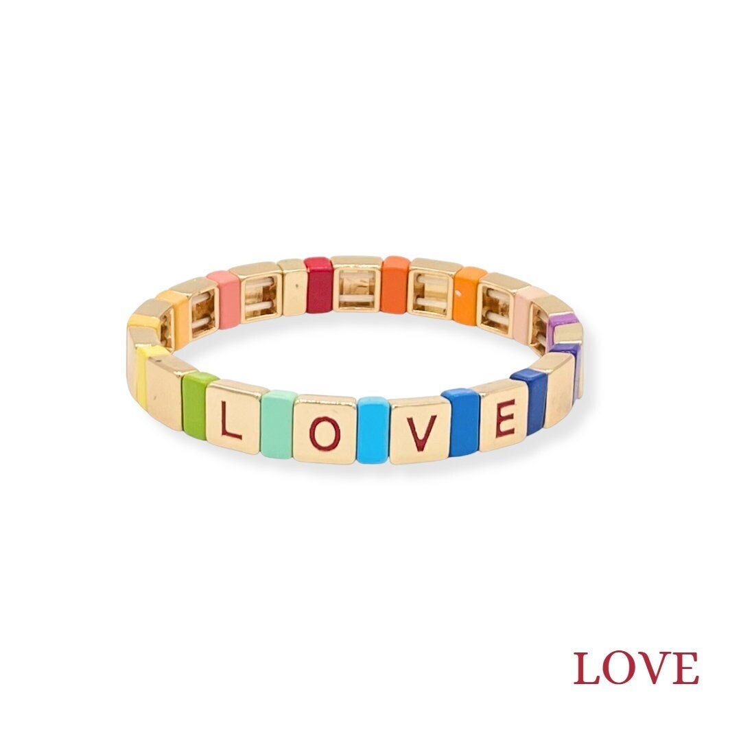 bracelet louis vuitton love m75410 letter bijou en