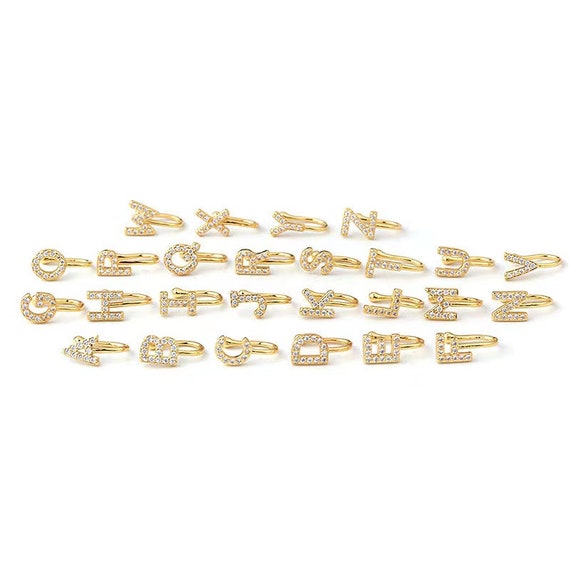 Letter nose rings deals