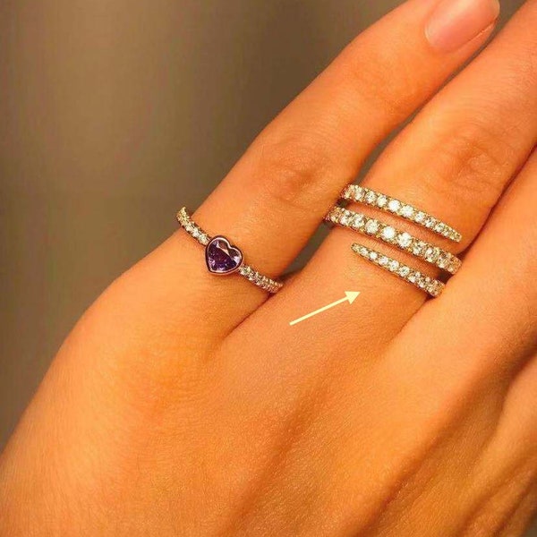 Cz Ring - Etsy
