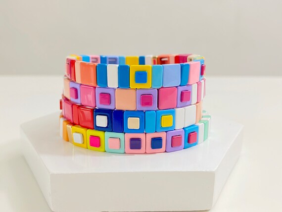 Enamel tile beads wholesale deals
