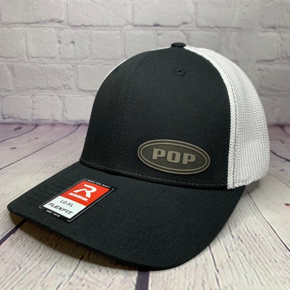 POP PATCH HAT, Richardson 110 Flex Fit, Fitted Hat, Pop Hat, Custom Hat,  Personable Pops Hat, Cool Dad Hats, Fathers Day Hat, Proud Dad Cap - Etsy