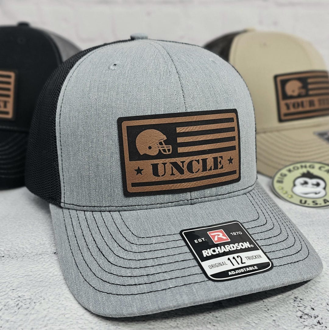 Uncle Hat, Uncle Football Hats, Personalized Uncle Caps, Gifts for ...
