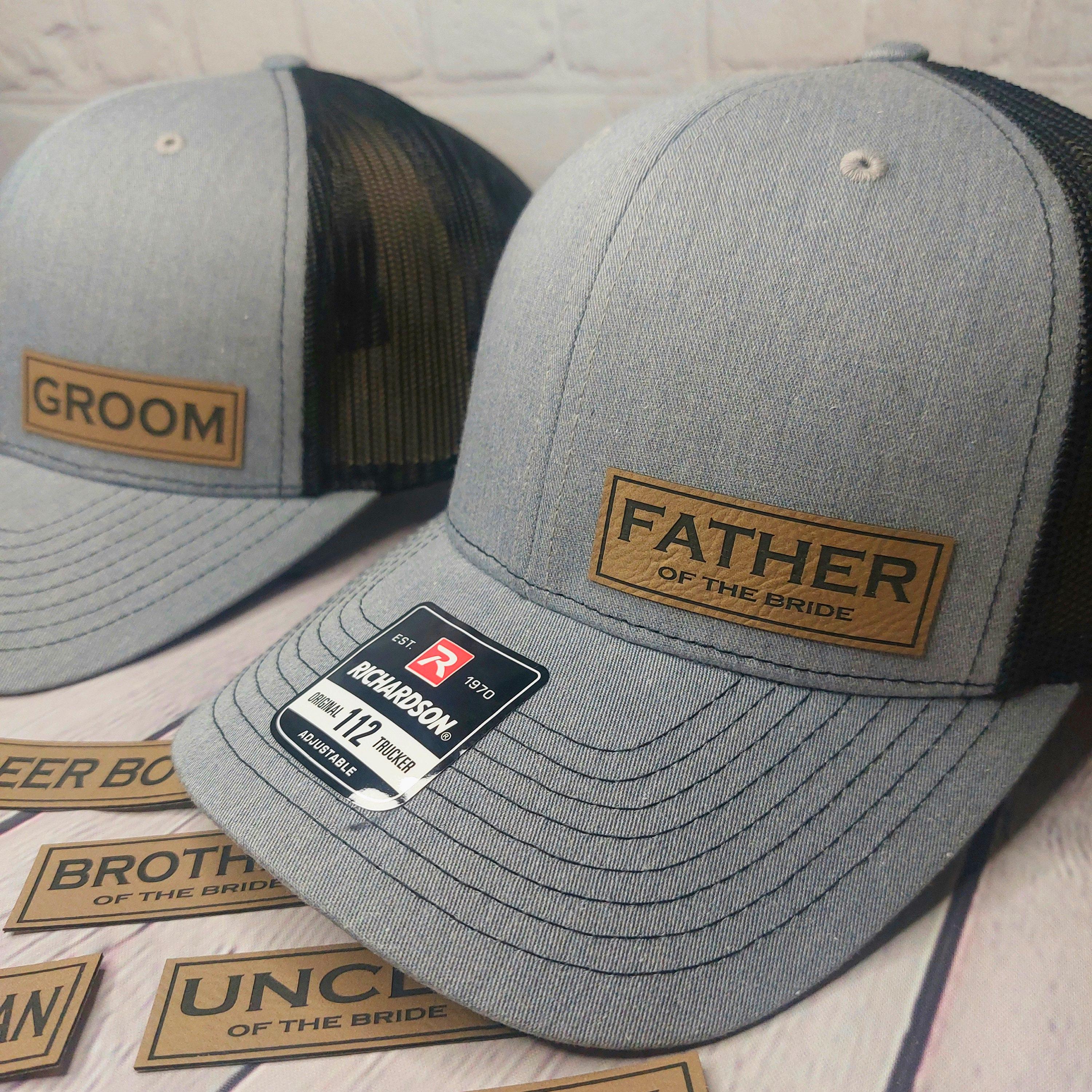 "Father Of The Bride" Embroidered Cotton Cap - Wedding Party Gift Hat