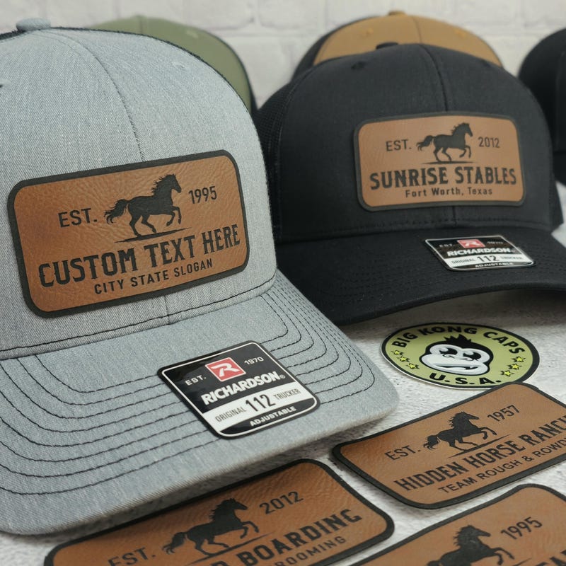 Equestrian Trucker Cap - Etsy