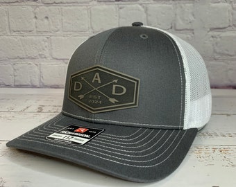DAD HAT, Custom DAD Hat, Established any year 2025, 2020. etc. Pregnancy Announcement Gift, Dad Birthday Gift, Custom Dad Cap, Best Dad Gift