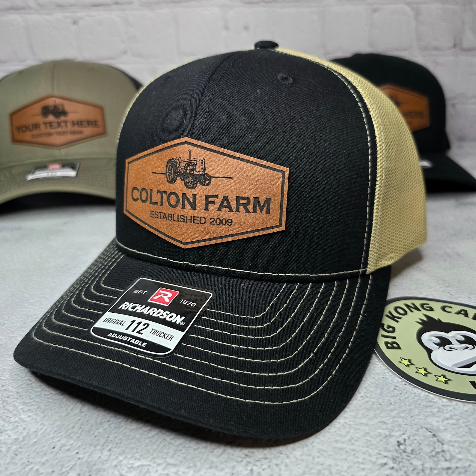 Tractor Hat, Custom Farm Rancher Hats, Gifts for Farmers, Personalized ...