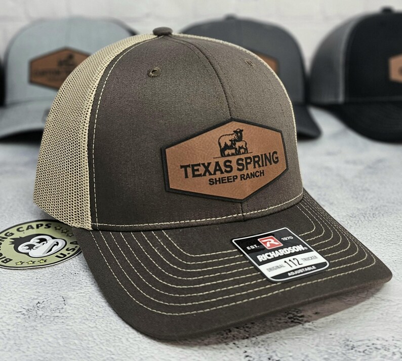 Sheep Farm Custom Hats, Personalized Lamb Ewe Ranch Hat, Sheep Farmers ...