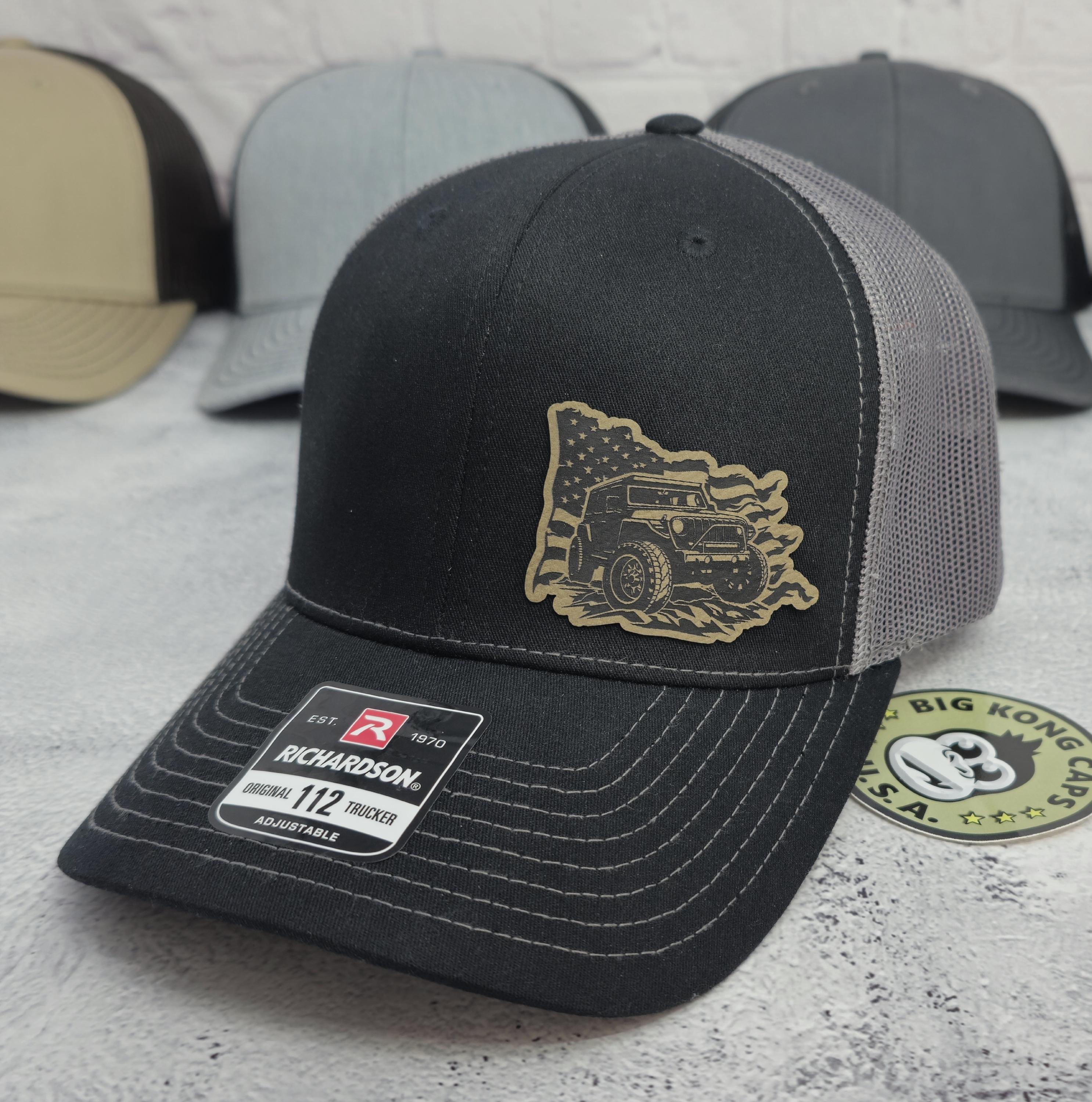 Rubicon 392 Richardson 112 Trucker Hat Cap USA Embroidery Off-road Jeep Wrangler Richardson 112 Jeep Hat - Etsy main image 2