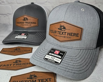 Gorras personalizadas para empresas de transporte, gorras de negocios personalizadas para camioneros, gorras con el logo de camiones Peterbilt personalizadas, gorras de camionero con texto personalizado.