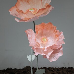 Free-Standing Giant Paper Flower Set- Party/Wedding/Event Floral Decoration- Retail Front Window Display- Spring/Summer Hand Crafted Decor image 10